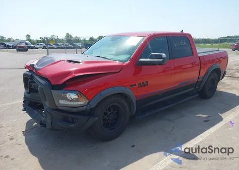 2016 Ram 1500 Rebel z USA, uszkodzony, nr VIN 1C6RR7YT1GS387653